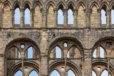 杰德堡古代的拱门高清图片