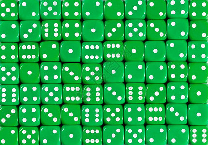 70个绿色骰子随机订购70个绿色骰子随机订购图片
