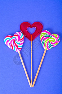 情人节爱的概念甜心糖果工作室照片图片