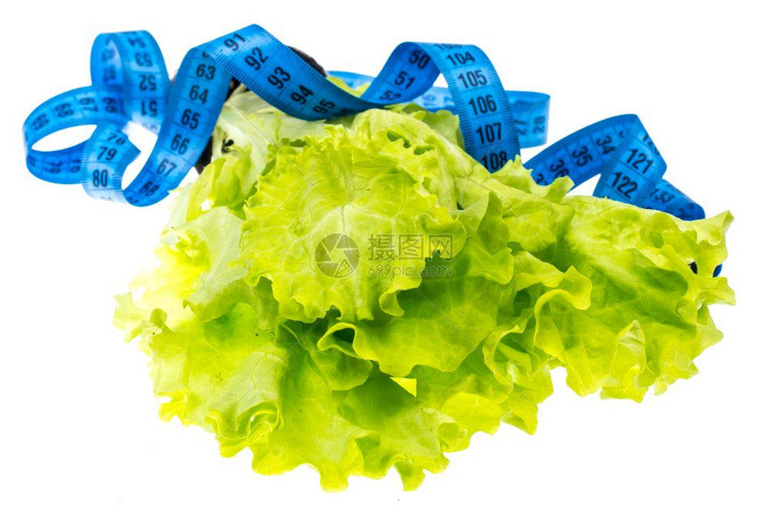 减肥的概念饮食品绿色沙拉工作室照片图片
