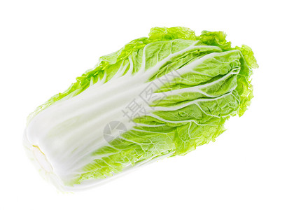新鲜绿色大白菜的头摄影棚照片鲜青菜头背景图片