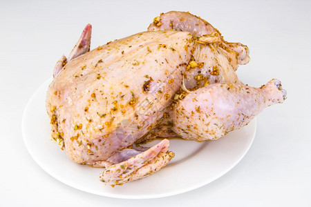烤炉鸡用芥末加酱肉烤炉用芥末加酱鸡肉图片