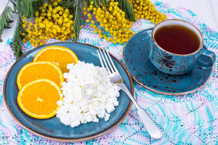 健康饮食营养概念新鲜原干酪水果草药茶工作室照片草药茶图片