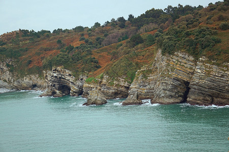 海岸悬崖图片