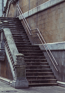 街头楼梯建筑图片