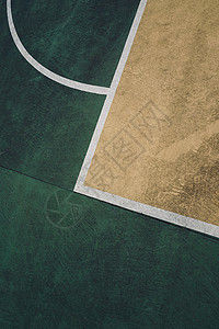 街头彩色篮球场图片