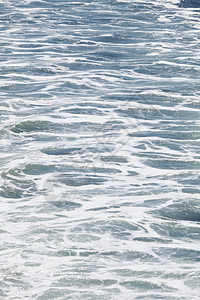 蓝白洋水浪泡沫抽象背景图片