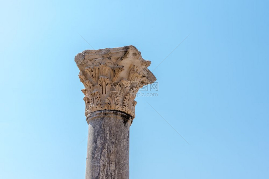 在土耳其伊兹米尔省塞库克的埃菲苏斯古老城图片