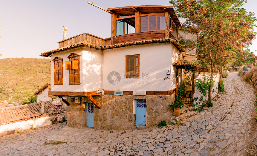 2017年8月日土耳其伊兹米尔SelcukSirince村的流行景点Sirince村传统房屋景点Sirince景点土耳其伊兹密尔图片