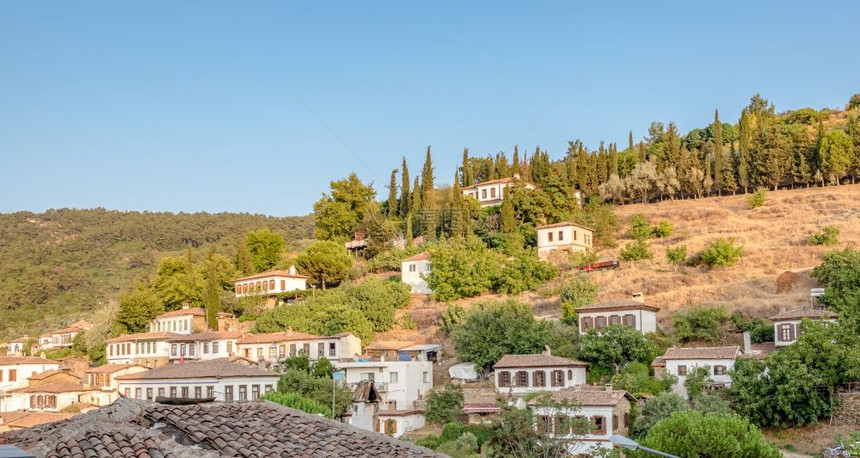 Sirince村是土耳其伊兹米尔岛Selcuk的一个受欢迎目地图片