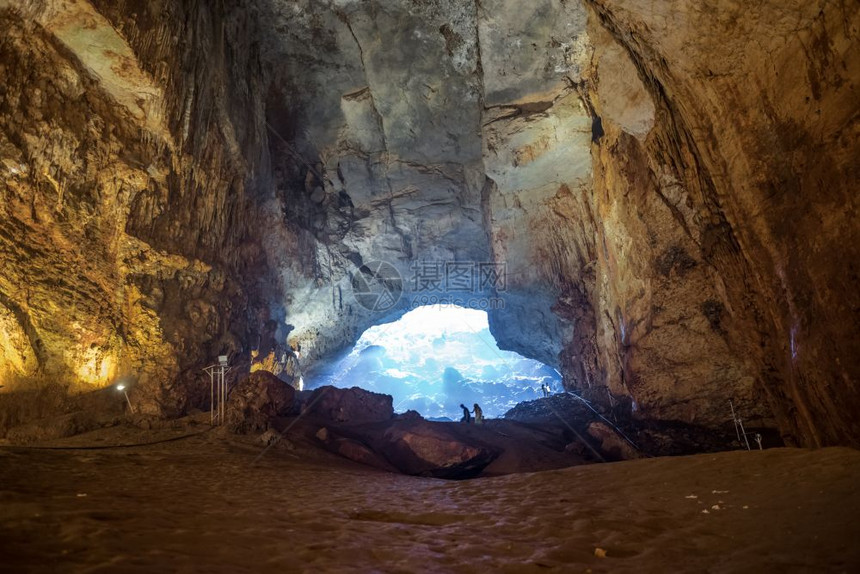 在西里夫克地区深处的天堂洞穴处墨辛土耳其深处的天堂图片