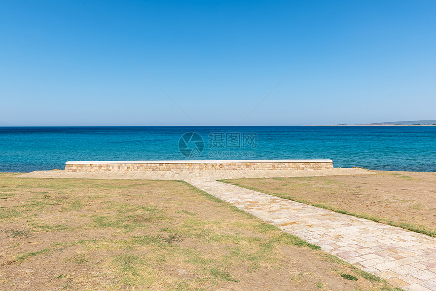 在加里波利的安扎克湾海滩石碑纪念上盟军在土耳其卡纳莱参加第一次世界大战图片