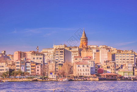 土耳其伊斯坦布尔著名的加拉塔图片