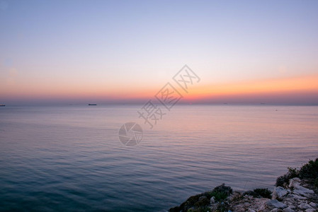 土耳其Bozcaada海景日落图片