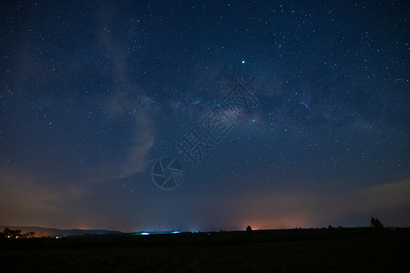 银星系的河式之夜背景图片
