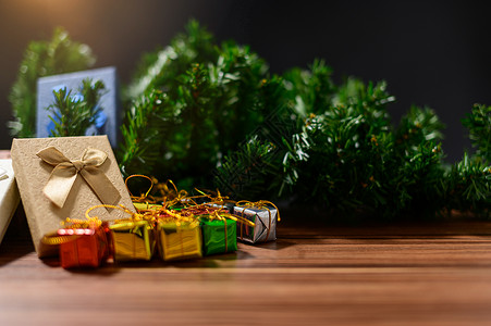 礼品盒快乐圣诞节背景背景图片