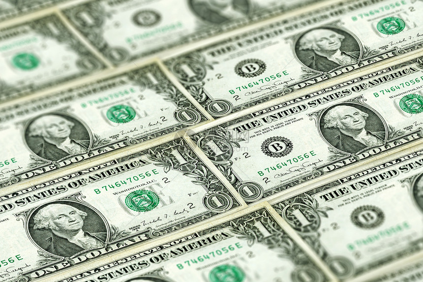 美元现钞背景模式利坚合众国元图片