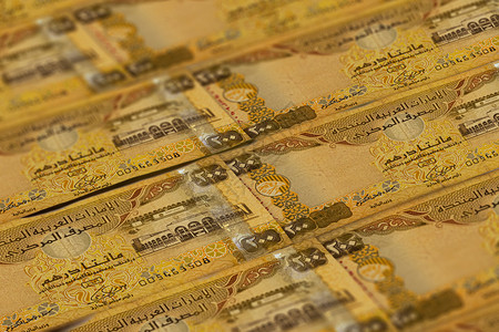 阿拉伯联合酋长国迪拉姆钞票背景阿联酋迪拉姆模式20迪拉姆阿伯联合酋长国迪拉姆图片