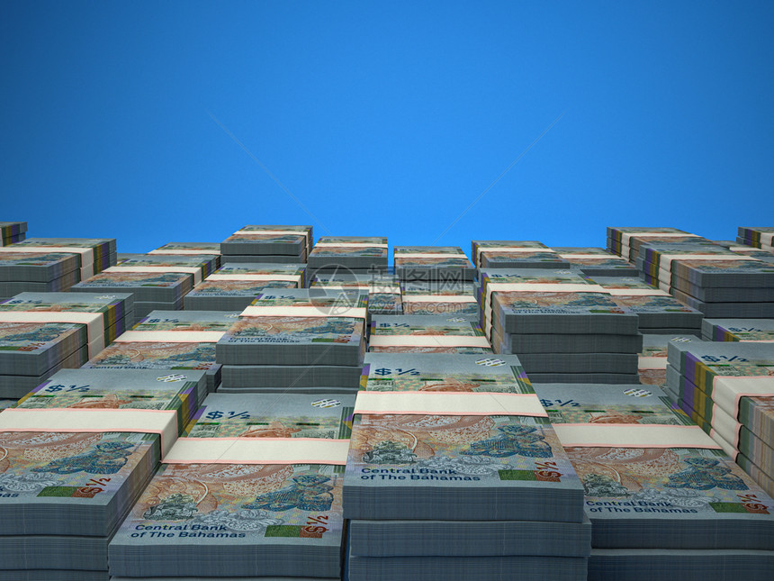 巴哈马元钞票背景BSD美元模式巴哈马货币金融背景拿骚图片