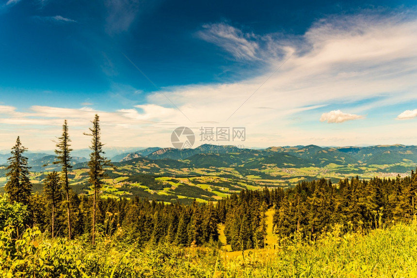 从格拉茨的Shockl山格拉茨施蒂里亚的旅游景点奥地利的格拉茨Shockl山景点格拉茨施蒂里亚的旅游景点图片