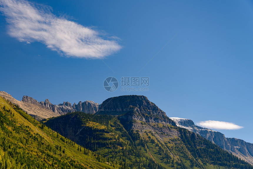 冰川公园的风景图片