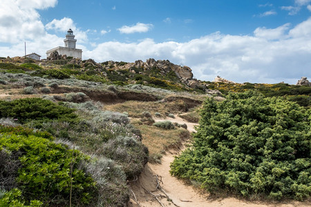 撒丁岛的灯塔图片