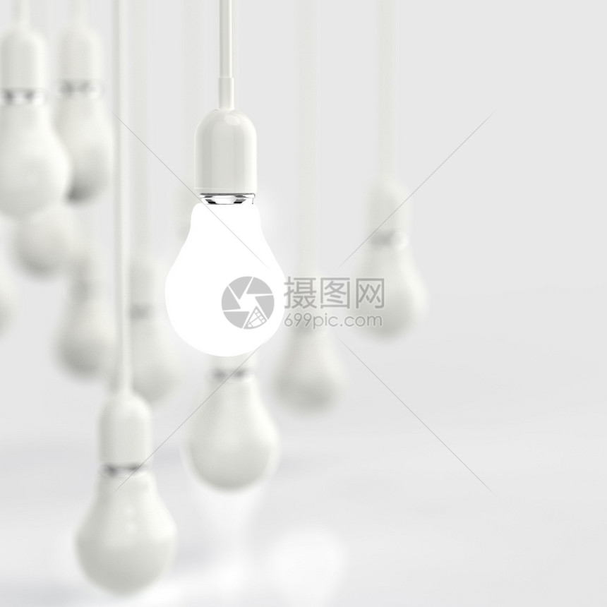 灯泡3d设计图片