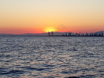 希腊塞萨洛尼基海景塞萨洛尼基海景图片