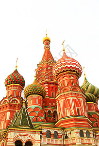 在俄罗斯莫科红广场的俄罗斯正统现在是一个博物馆高清图片