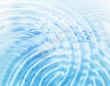蓝色背景带有抽象圆形水波纹图案的蓝色背景图片