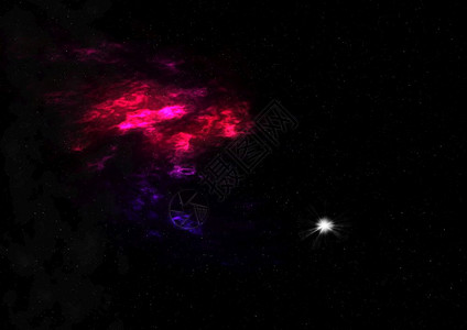 远在射向星云和恒场对空间由美国航天局提供的图像元素无限星场的一小部分背景图片