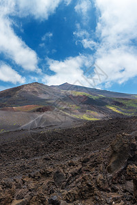 火山地层土壤白天高清图片