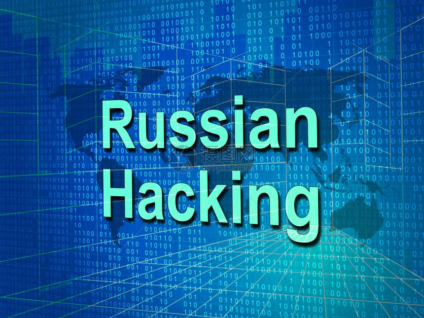 俄罗斯黑客莫科间谍运动3d说明显示投票反对我们选举的投票反对行动数字在线黑客和间谍警告图片