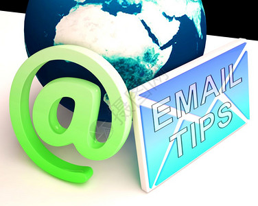 电子邮件在线政解决办法3d招标展示建议和使用电子邮件进行营销的技巧背景图片