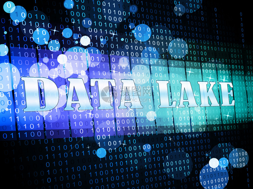 DataLakeDigitalCenterCloud3d说明显示主机超级计算存储大数据复杂信息图片