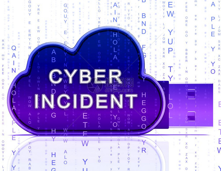 网络事件数据攻击警报3d招标显示黑客网络或计算机安全渗透图片