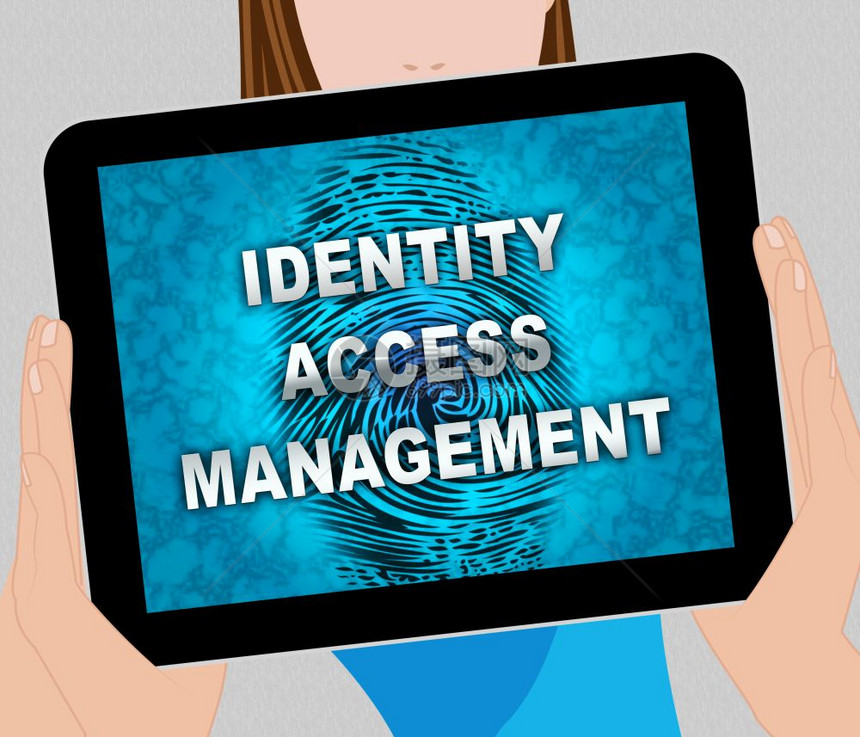 身份存取管理指纹输入2d说明显示登录访问Iam保护与安全系统核查图片