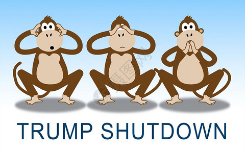 华盛顿2019年月TrumpShutdownmonks代表美国政府结束对长期治僵局的封锁参议院和国会Standstill编辑说明背景图片