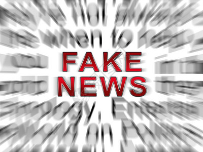 假冒在线新闻意指虚假信息和谎言政治媒体中高载信息3d插图图片