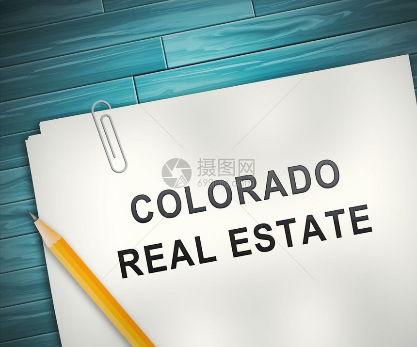 科罗拉多州财产合同代表不动或采购投资图片