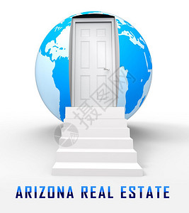 亚利桑那州房地产环球公司在USA3d中展示西南房地产或经纪公司图片