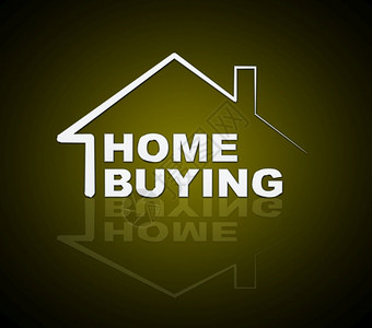 购房指南图标描述了购买房地产的评估购买指南和信息三维插图图片