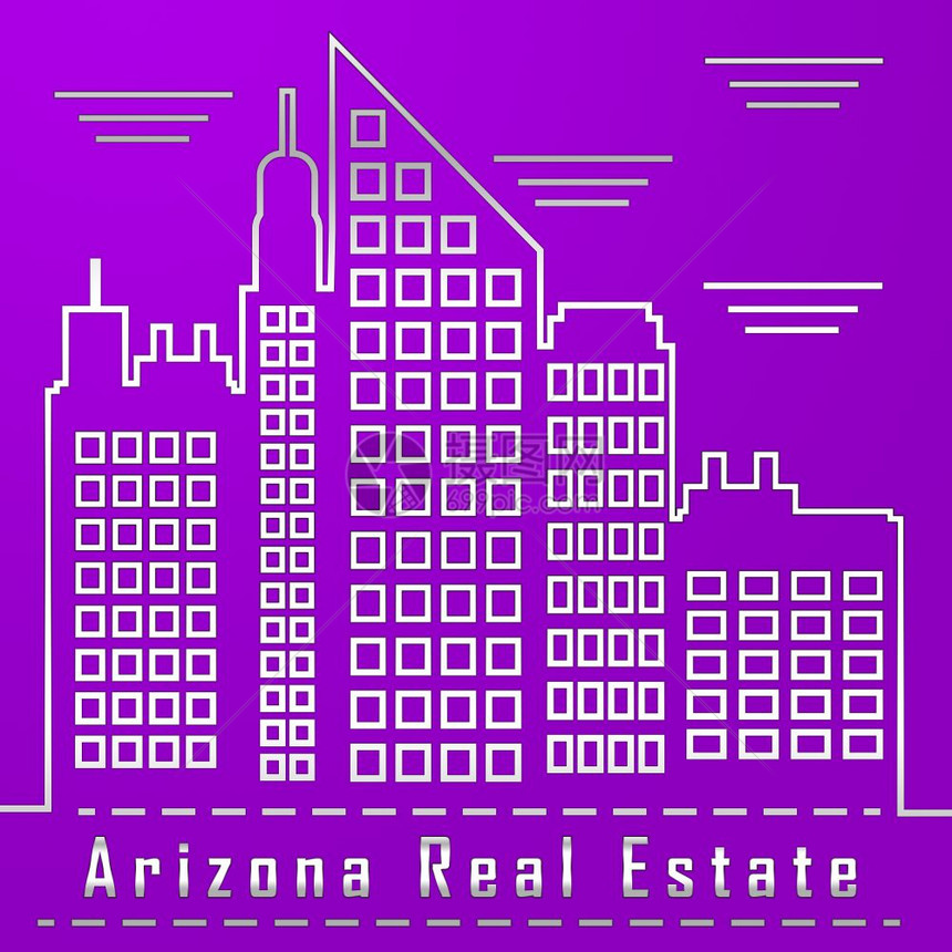 亚利桑那州房地产市代表AzUsa3d中的采购或通过经纪人买图片