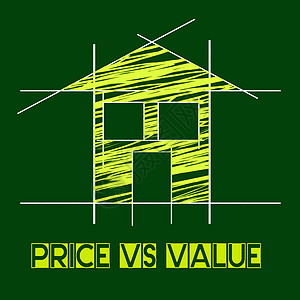评标PriceVersus价值图标演示成本和价值产品评买卖预算3d说明设计图片