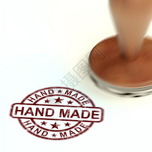 手工制作邮票是指手工制作的产品手工雕刻或编织的外来产品3插图图片