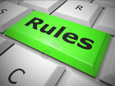 规章规则和条例的关键意味着法律政策和使用条件或要求3插图背景