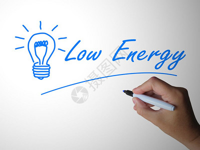 低能的低能灯泡描述了高效灯具和灯泡节能瓦数经济消费三维插图背景