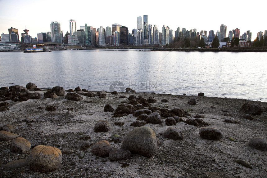加拿大温哥华天线西城市中心图片