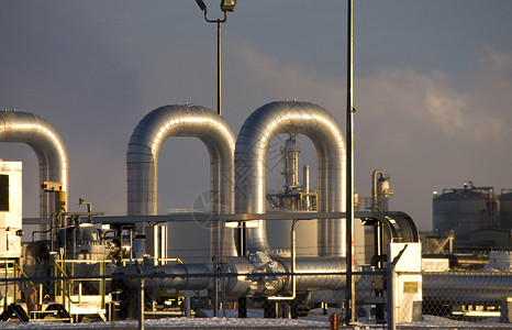 加拿大工业污染萨斯喀彻温省背景图片