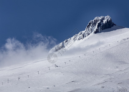 俄勒冈州霍德山雪冠风景图片